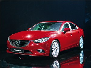 Mazda 6 2013 вид спереди