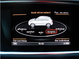Audi Q5 2012 мультимедийный экран