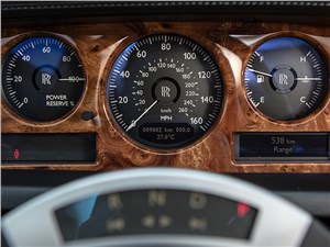 Rolls-Royce Phantom EWB 2010 приборная панель
