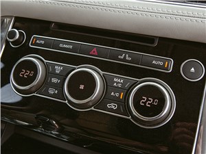 Range Rover Sport 5.0 Supercharged 2013 управление климатом