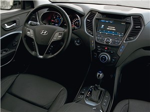 Hyundai Santa Fe 2012 водительское место