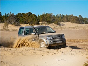 Land Rover Discovery 2013 вид сбоку