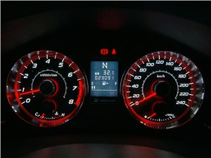 Subaru Forester S-edition 2011 приборная панель