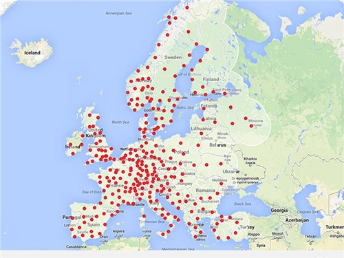 В планах Tesla - обустройство в России 5 бесплатных Supercharger