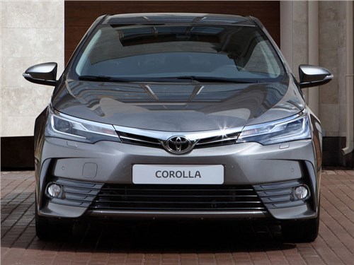 В Москве состоялась премьера обновленной версии Toyota Corolla