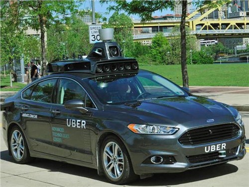 Uber начал тестирование собственного беспилотного автомобиля