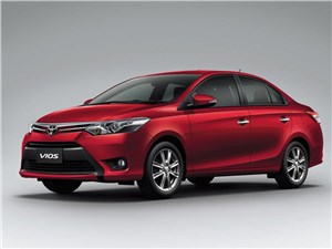 Toyota Vios 2013 вид спереди