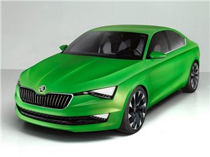 Предпросмотр skoda vision c concept 2014 вид спереди фото 4