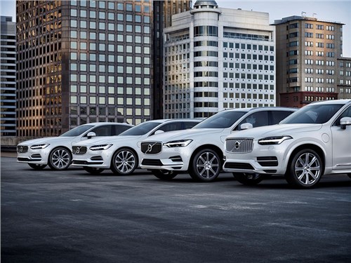Volvo электрифицирует все модели с 2019 года