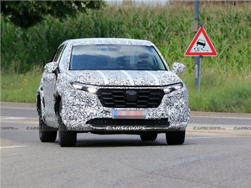 Новый Honda CR-V попал в объективы шпионов