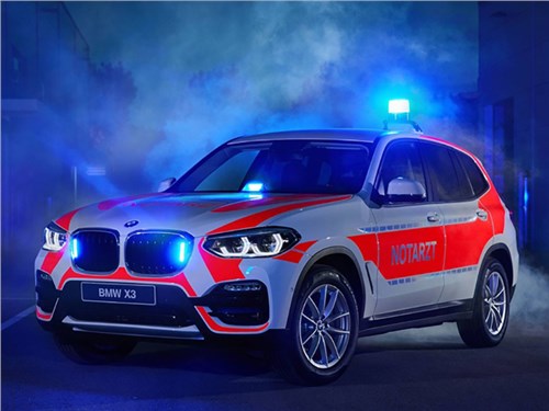 BMW X3 и MINI «надели» форму экстренных служб