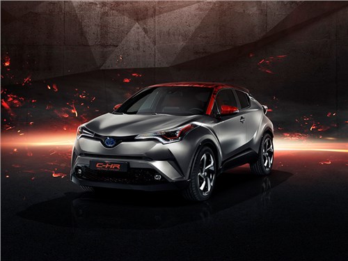 Toyota «зарядила» гибридный кроссовер C-HR