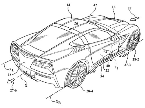 Новый Chevrolet Corvette получит активную аэродинамику