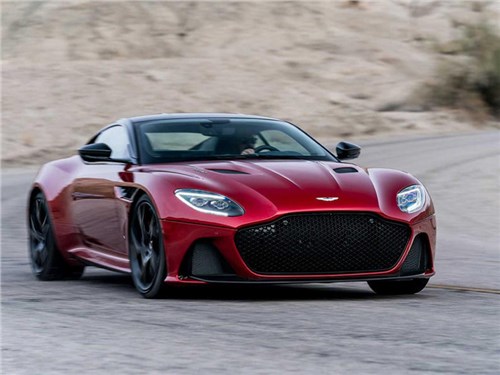 Рассекречено новое купе Aston Martin