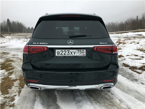 Mercedes-Benz GLS 2020 вид сзади
