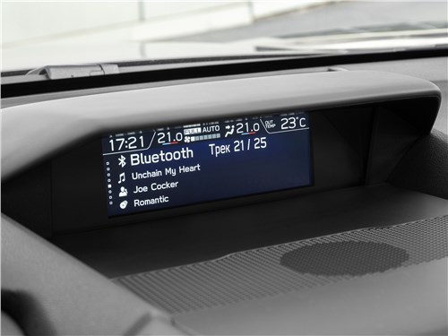 Subaru Forester 2019 дисплей