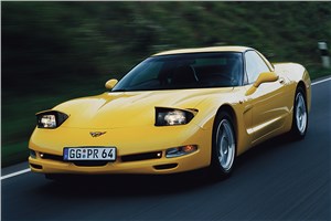 Предпросмотр chevrolet corvette 2001 в кузове тарга фото 3
