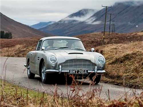 Aston Martin заново выпустит DB5 Джеймса Бонда