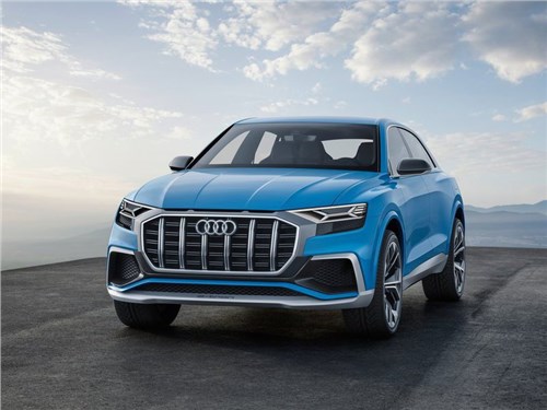 Audi привезла в Детройт предсерийный Q8