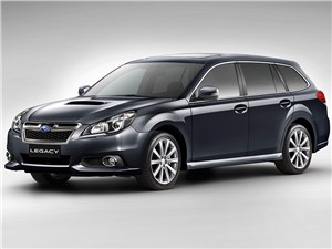 Subaru Legacy 2013 вид спереди фото 2