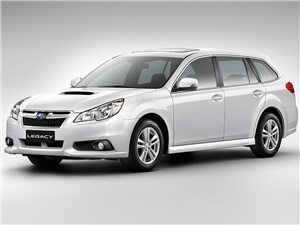 Subaru Legacy 2013 вид спереди фото 3