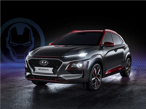 Hyundai Kona превратили в автомобиль Железного Человека