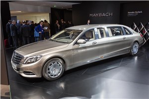 Mercedes-Maybach S-class пользуется высокой популярностью в КНР