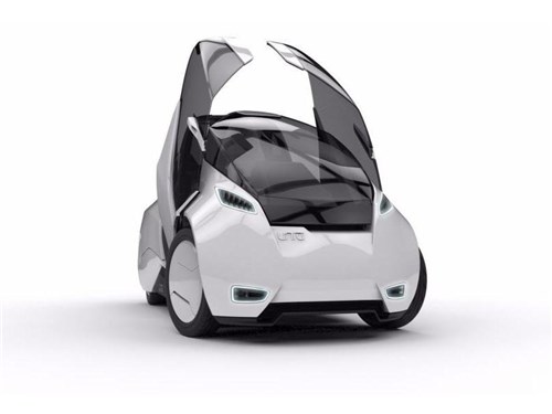 Компания Uniti планирует выпустить компактный трехколесный электрокар
