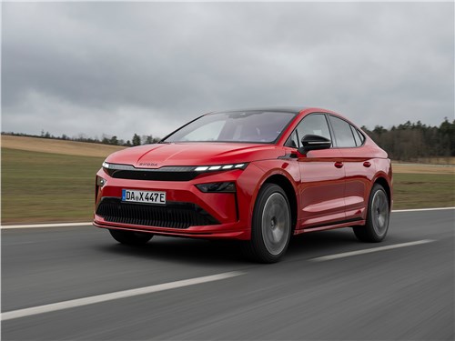 Skoda Enyaq Coupe (2025) Лицо с обложки