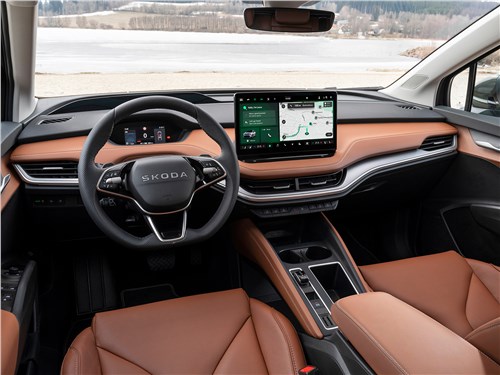 Skoda Enyaq Coupe (2025) салон