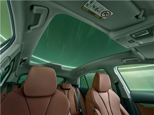 Skoda Enyaq Coupe (2025) панорамная крыша