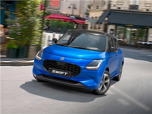 Suzuki Swift (2024) Размеры — не главное