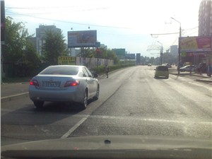 За выезд на стоп-линию последует штраф 
