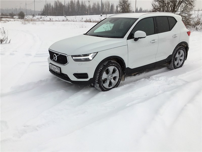 Volvo XC40 (2018) Испытание зимой