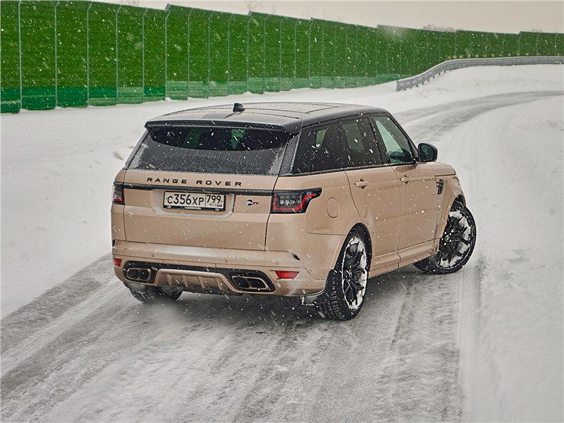 Land Rover Range Rover Sport SVR (2018) вид сзади