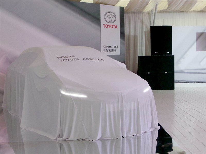 Toyota Corolla 2017 перед презентацией