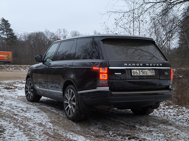 Range Rover LWB 2014 вид сзади