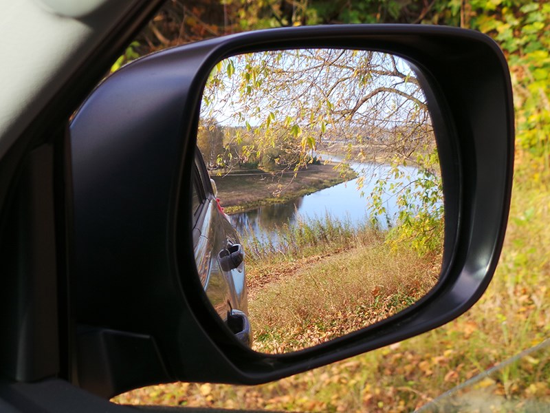 Toyota Land Cruiser Prado 2014 боковое зеркало
