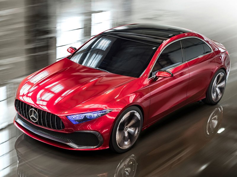 Mercedes-Benz представил предтечу нового седана А-класса