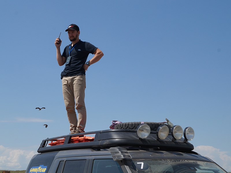 Land Rover Discovery 2014 экспедиционный багажник