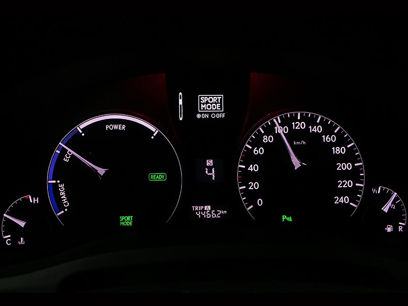 Lexus RX 450h F-Sport 2014 приборная панель
