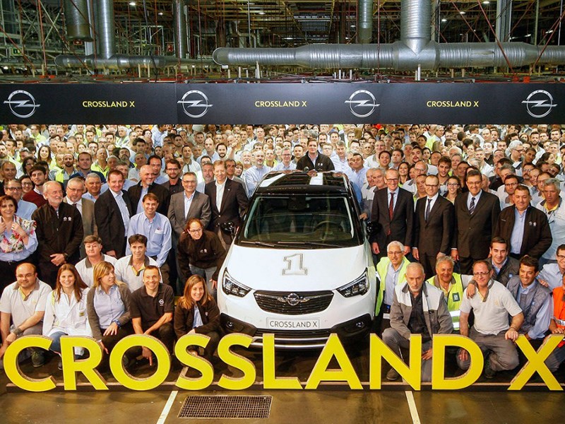 Opel начал производство нового кроссовера
