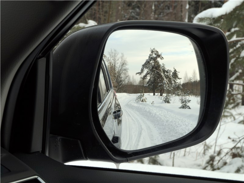 Toyota Land Cruiser Prado 2017 боковое зеркало