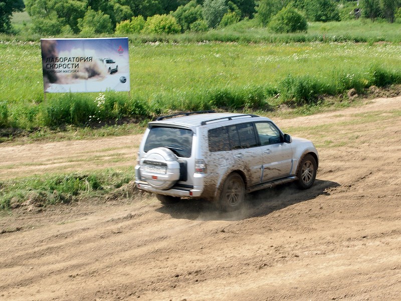 Mitsubishi Pajero 2008 вид сзади