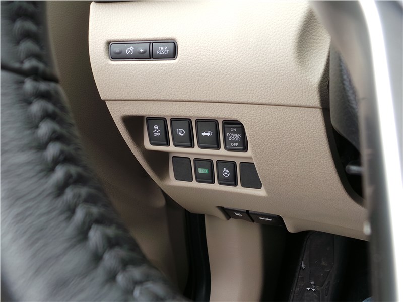 Nissan X-Trail 2018 кнопки