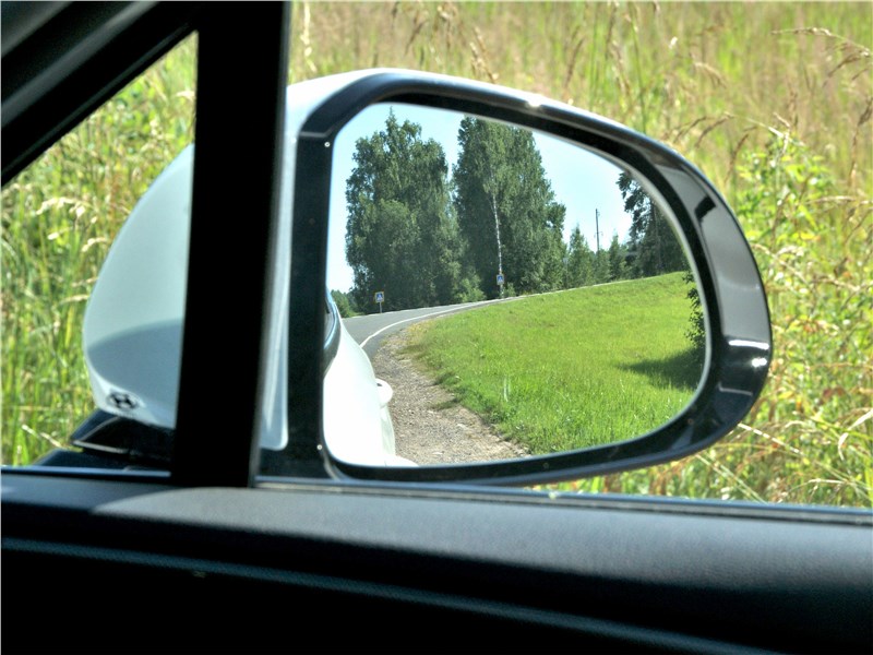 Hyundai Santa Fe (2021) боковое зеркало
