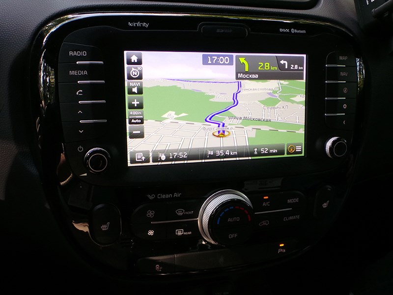 Kia Soul 2014 система навигации 