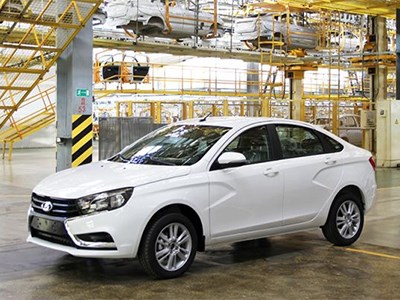 Представители «АвтоВАЗа» рассказали о будущих комплектациях модели Lada Vesta