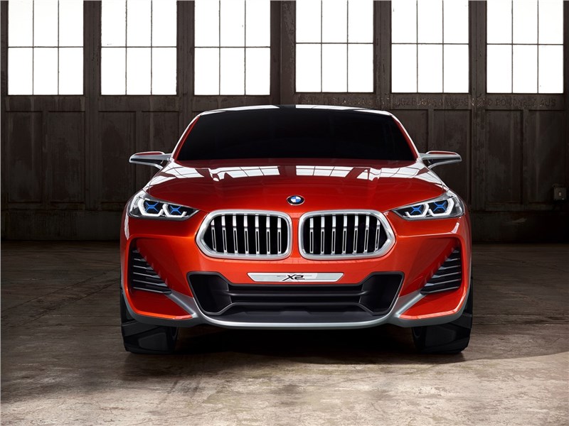BMW X2 concept 2016 вид спереди