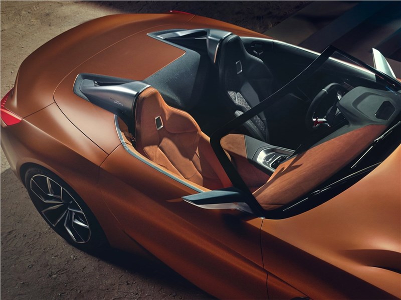 BMW Z4 Concept 2017 вид сверху
